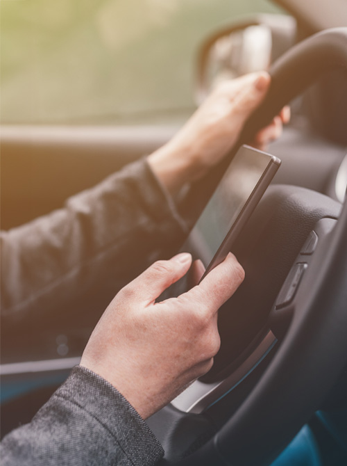 texting and driving is dangerous behavior in traffic