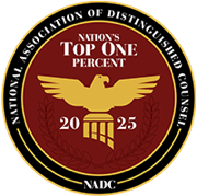 National Association of Distinguished Counsel Top 1 Percent
