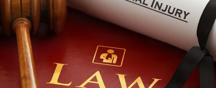 Gavel and legal document labeled 