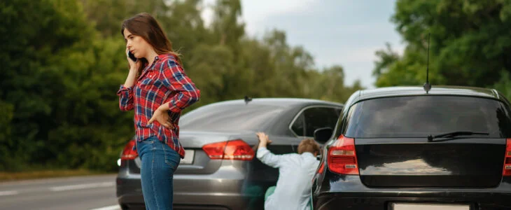 call after accident