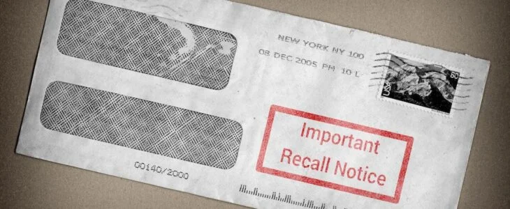 product recall envelope