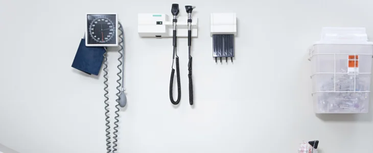 Empty medical room