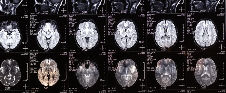 Brain scan after a brain injury lawsuit