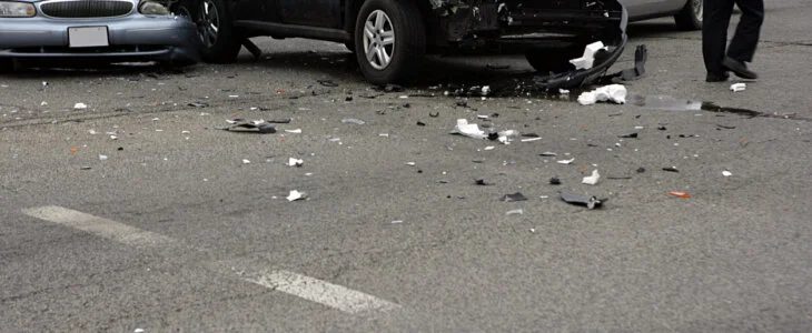 Multi-vehicle collision
