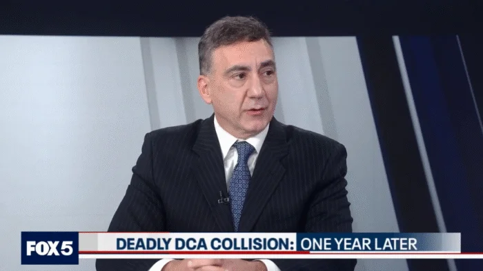 Thomas Simeone sits down with Fox 5 DC to discuss the DCA collision